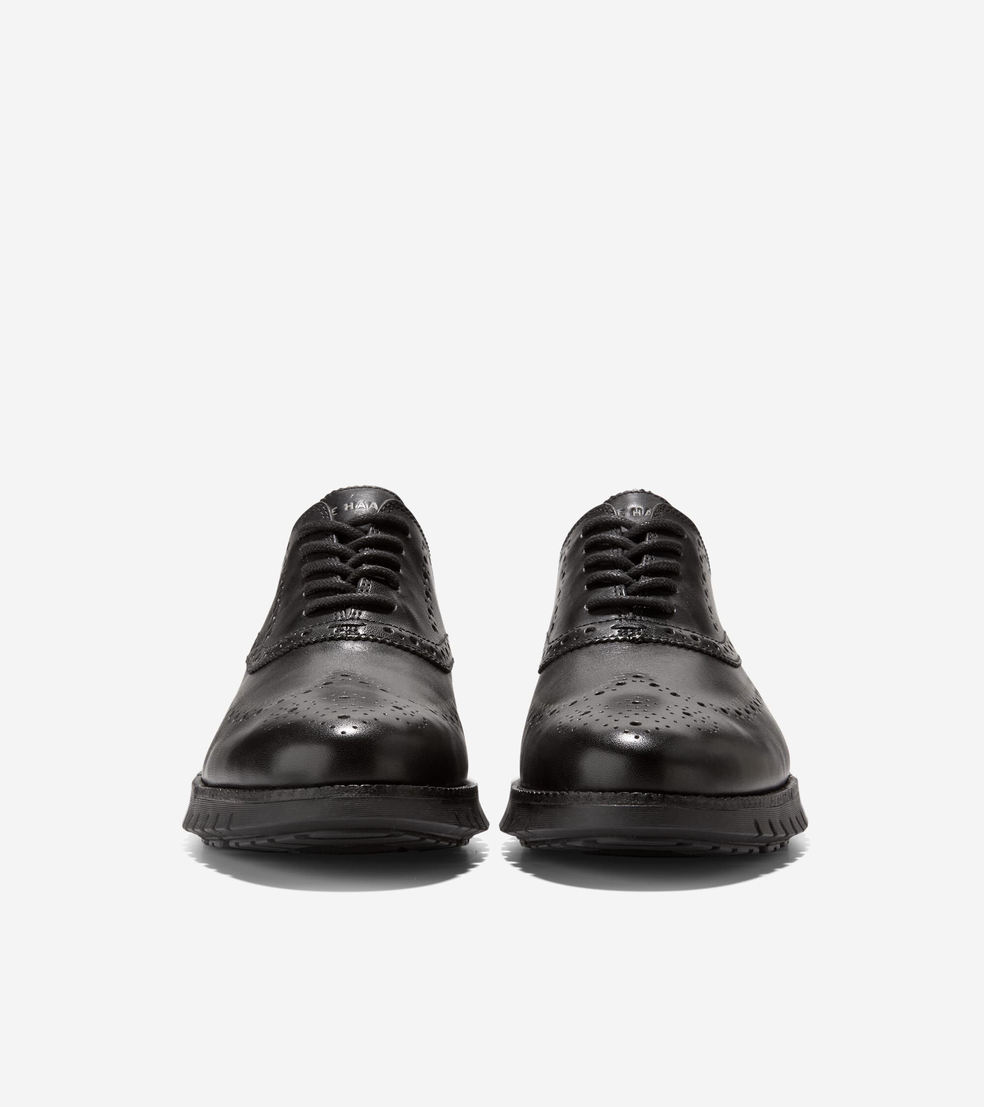 Men s ZEROGRAND Remastered Wingtip Oxfords in Black Cole Haan